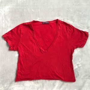 Brandy Melville V-Neck Tee